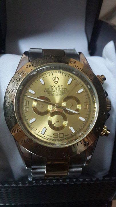 Rolex daytona gold edition